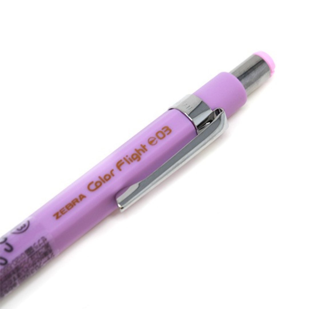 Zebra Pastel Color Flight Mechanical Pencil 0.3 - SCOOBOO - Zebra