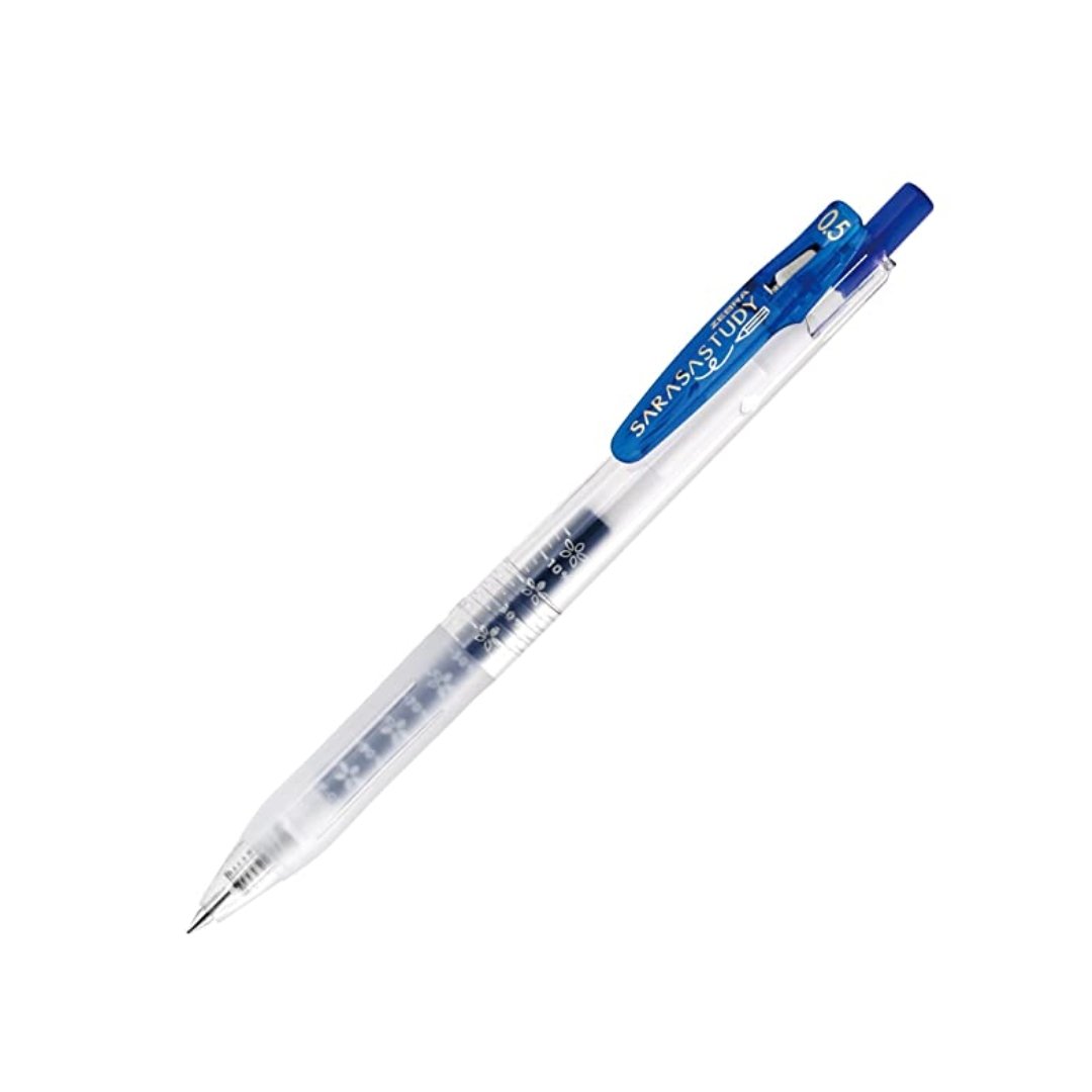 ZEBRA Sarasa Study Roller Ball Pen-0.5mm - SCOOBOO - JJM88-BK-2 - Roller Ball Pen