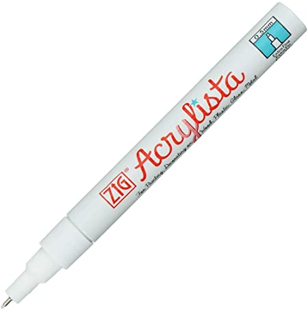ZIG Acrylista Extra Fine, 0.5mm - SCOOBOO - PAC-10MT - Fineliner