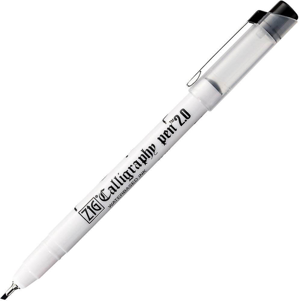 Zig Caligraphy Pen Black Color Ink (Set Of 3) - SCOOBOO - PC/3V1001 - calligraphy pens