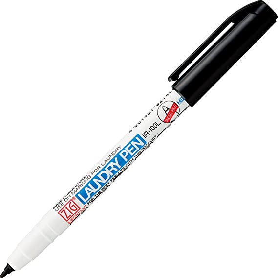 ZIG Laundry Pen, 0.8mm - SCOOBOO - IR-100L - White-Board & Permanent Markers
