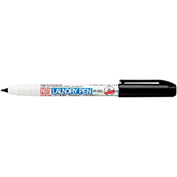 ZIG Laundry Pen, 0.8mm - SCOOBOO - IR-100L - White-Board & Permanent Markers